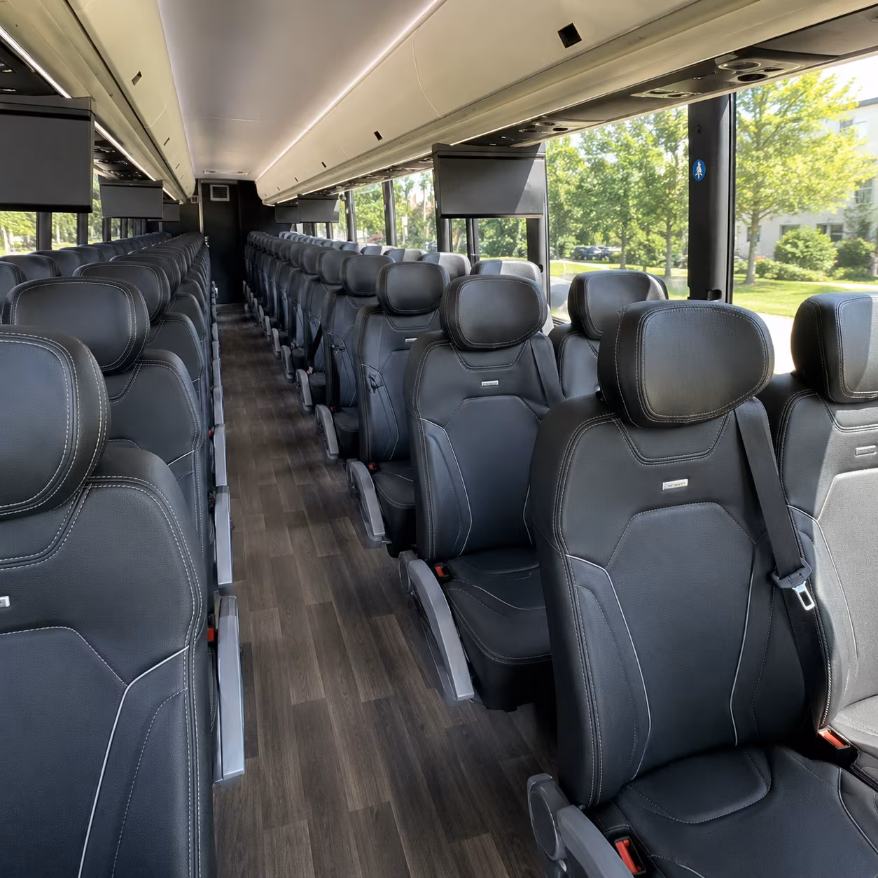 gulfport charter bus interior