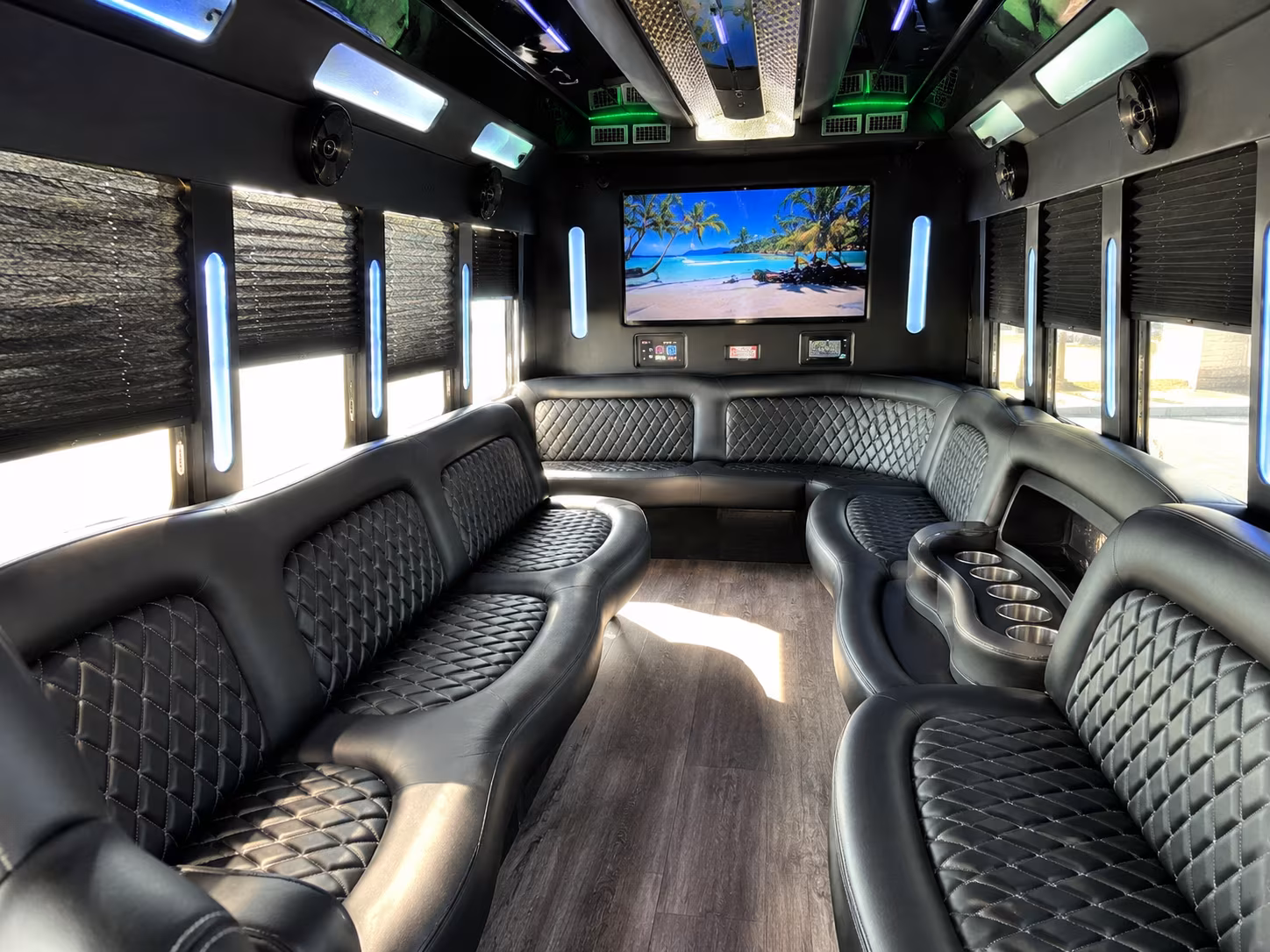 island view casino resort beach boulevard casino corridor party bus