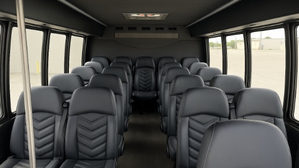 gulfport 20 passenger minibus inside