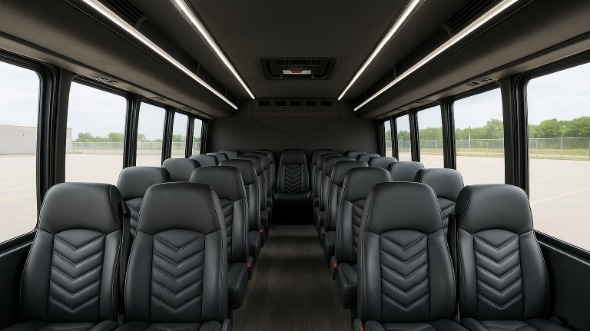 gulfport 30 passenger minibus inside