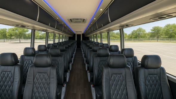 gulfport 56 passenger charter bus rental